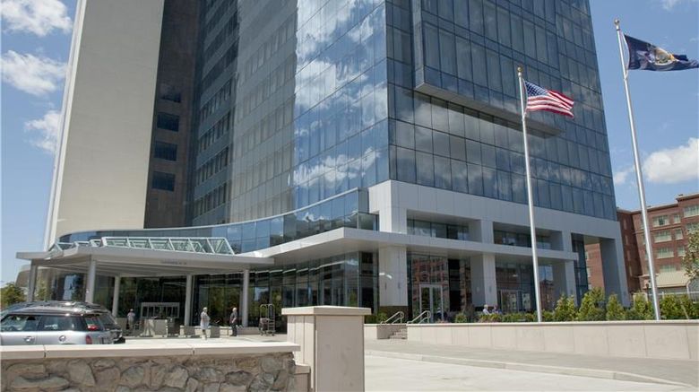 <b>Embassy Suites Buffalo Exterior</b>. Images powered by <a href="https://iceportal.shijigroup.com/" title="IcePortal" target="_blank">IcePortal</a>.