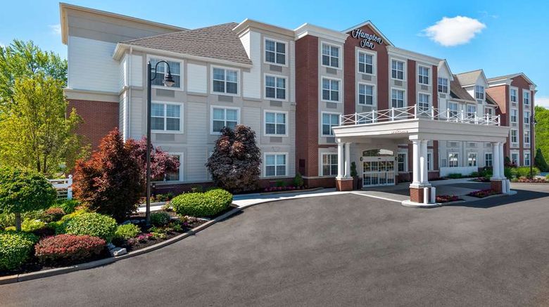 Hampton Inn Buffalo-Williamsville Exterior. Images powered by <a href="https://iceportal.shijigroup.com" target="_blank" rel="noopener">Ice Portal</a>.