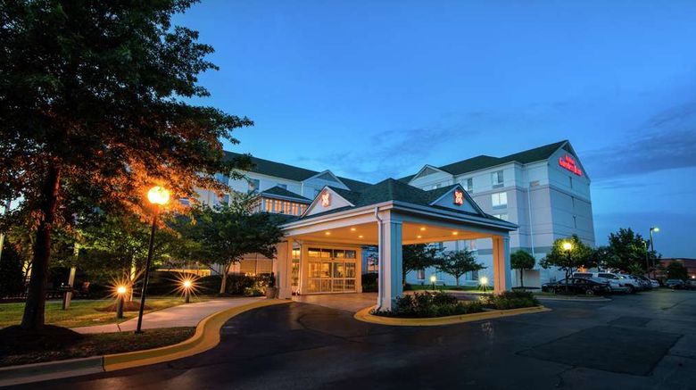 <b>Hilton Garden Inn BWI Airport Exterior</b>. Images powered by <a href="https://iceportal.shijigroup.com/" title="IcePortal" target="_blank">IcePortal</a>.