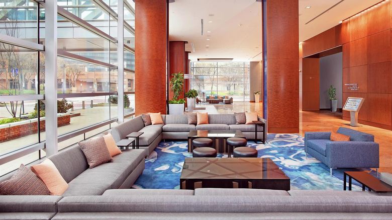 <b>Hilton Baltimore Lobby</b>. Images powered by <a href="https://iceportal.shijigroup.com/" title="IcePortal" target="_blank">IcePortal</a>.