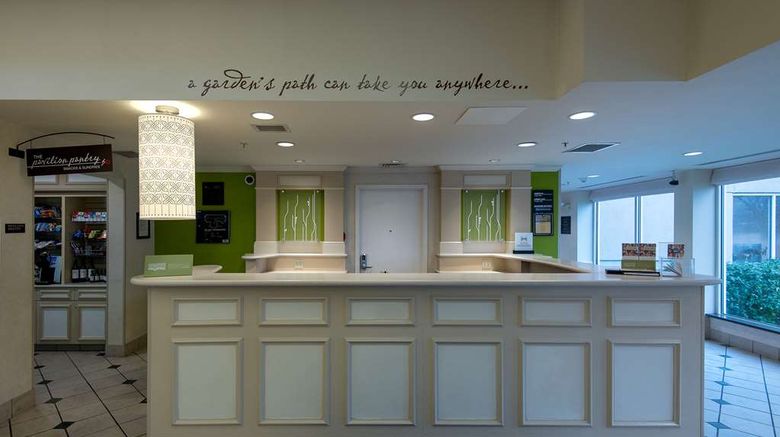 <b>Hilton Garden Inn Owings Mills Lobby</b>. Images powered by <a href="https://iceportal.shijigroup.com/" title="IcePortal" target="_blank">IcePortal</a>.