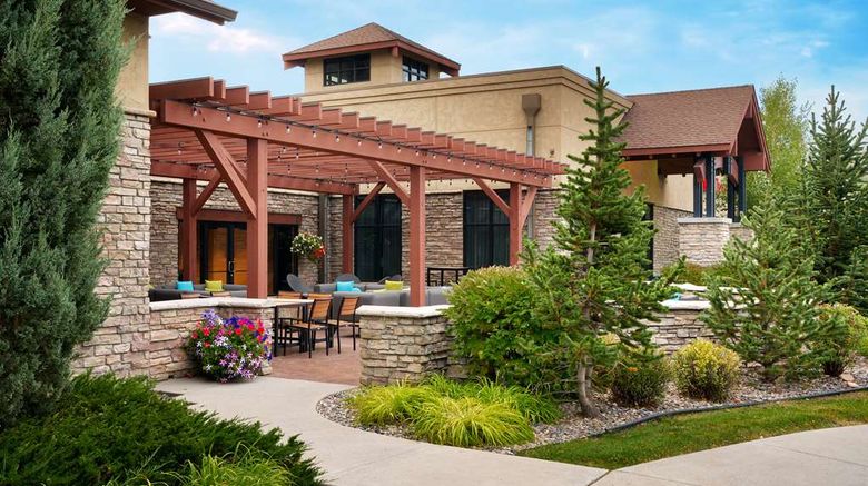 <b>Hilton Garden Inn Bozeman Exterior</b>. Images powered by <a href="https://iceportal.shijigroup.com/" title="IcePortal" target="_blank">IcePortal</a>.