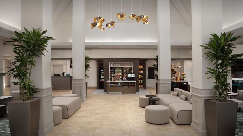<b>Hilton Garden Inn Harbison Lobby</b>. Images powered by <a href="https://iceportal.shijigroup.com/" title="IcePortal" target="_blank">IcePortal</a>.