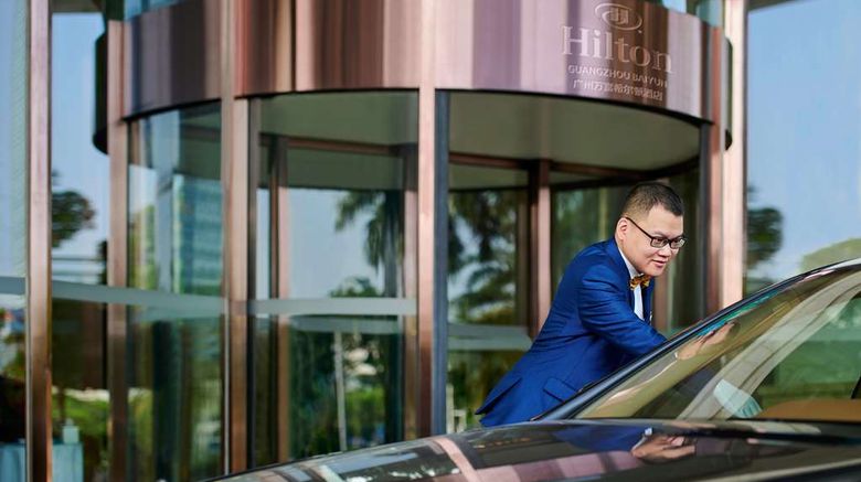 <b>Hilton Guangzhou Baiyun Hotel Exterior</b>. Images powered by <a href="https://iceportal.shijigroup.com/" title="IcePortal" target="_blank">IcePortal</a>.