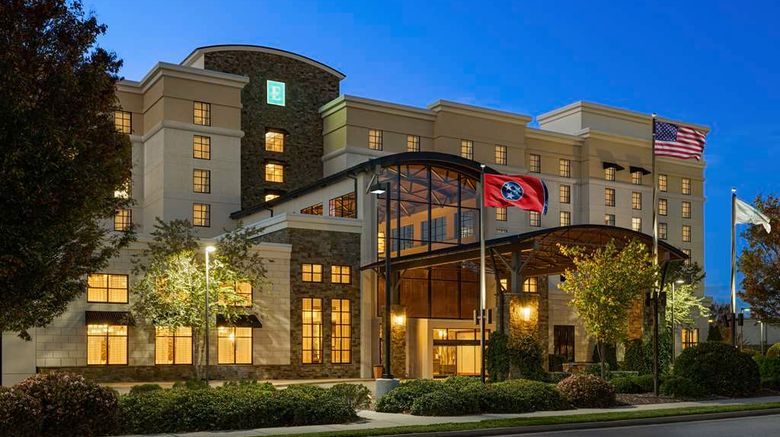<b>Embassy Suites Chattanooga/Hamilton Pl Exterior</b>. Images powered by <a href="https://iceportal.shijigroup.com/" title="IcePortal" target="_blank">IcePortal</a>.