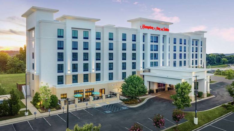 Hampton Inn  and  Suites Chattanooga Exterior. Images powered by <a href="https://iceportal.shijigroup.com" target="_blank" rel="noopener">Ice Portal</a>.