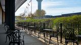 <b>Hilton Chicago O'Hare Airport Exterior</b>. Images powered by <a href="https://iceportal.shijigroup.com/" title="IcePortal" target="_blank">IcePortal</a>.