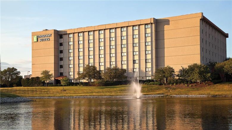 <b>Embassy Suites Exterior</b>. Images powered by <a href="https://iceportal.shijigroup.com/" title="IcePortal" target="_blank">IcePortal</a>.