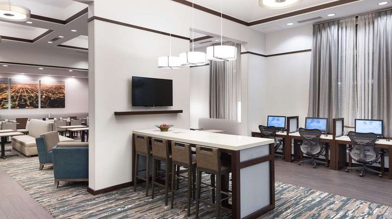 <b>Hampton Inn & Suites Chicago North Shore Lobby</b>. Images powered by <a href="https://iceportal.shijigroup.com/" title="IcePortal" target="_blank">IcePortal</a>.