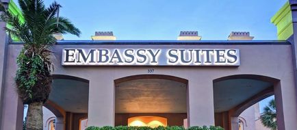 Embassy Suites Hotel Historic District Exterior