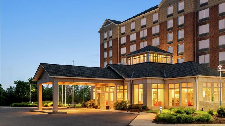 <b>Hilton Garden Inn Cleveland Airport Exterior</b>. Images powered by <a href="https://iceportal.shijigroup.com/" title="IcePortal" target="_blank">IcePortal</a>.