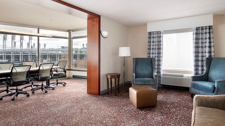 <b>Hilton Garden Inn Cleveland Downtown Room</b>. Images powered by <a href="https://iceportal.shijigroup.com/" title="IcePortal" target="_blank">IcePortal</a>.