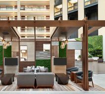 Embassy Suites Cleveland Independence Lobby