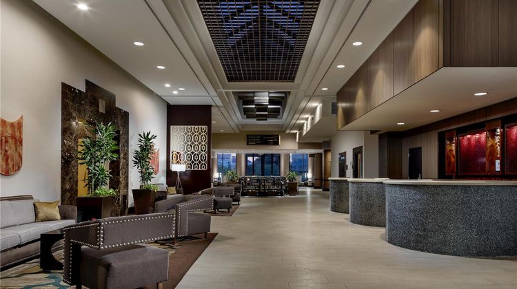 Hilton Charlotte University Place Lobby