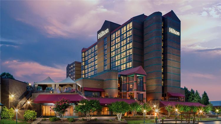 Hilton Charlotte University Place Exterior