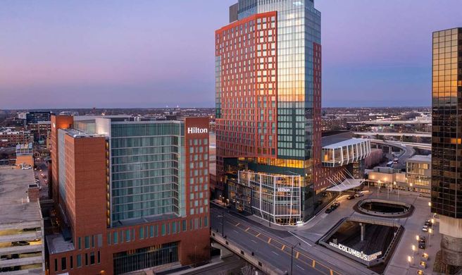 Hilton Columbus Downtown Exterior