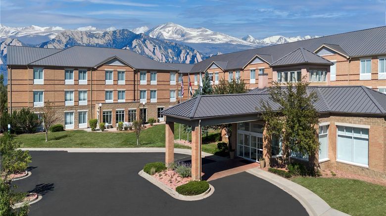 Hilton Garden Inn Colorado Springs Exterior. Images powered by <a href="https://iceportal.shijigroup.com" target="_blank" rel="noopener">Ice Portal</a>.