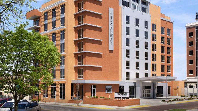 <b>The Broadway Columbia-a Doubletree Hotel Exterior</b>. Images powered by <a href="https://iceportal.shijigroup.com/" title="IcePortal" target="_blank">IcePortal</a>.