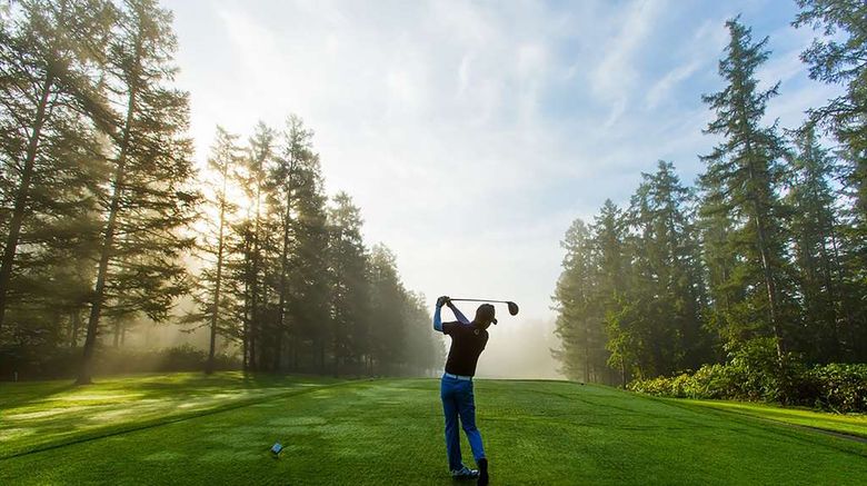 <b>Hilton Niseko Village Golf</b>. Images powered by <a href="https://iceportal.shijigroup.com/" title="IcePortal" target="_blank">IcePortal</a>.