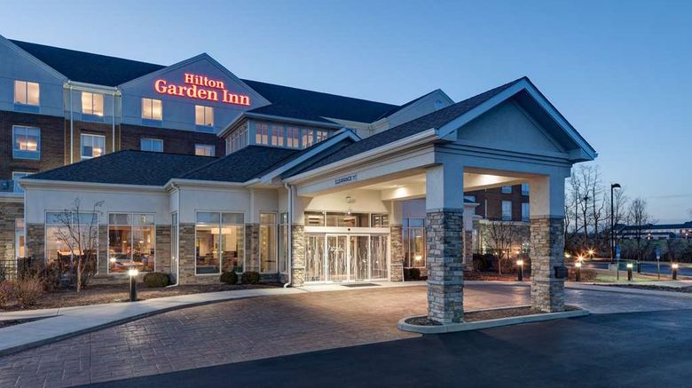 <b>Hilton Garden Inn Cincinnati/Mason Exterior</b>. Images powered by <a href="https://iceportal.shijigroup.com/" title="IcePortal" target="_blank">IcePortal</a>.