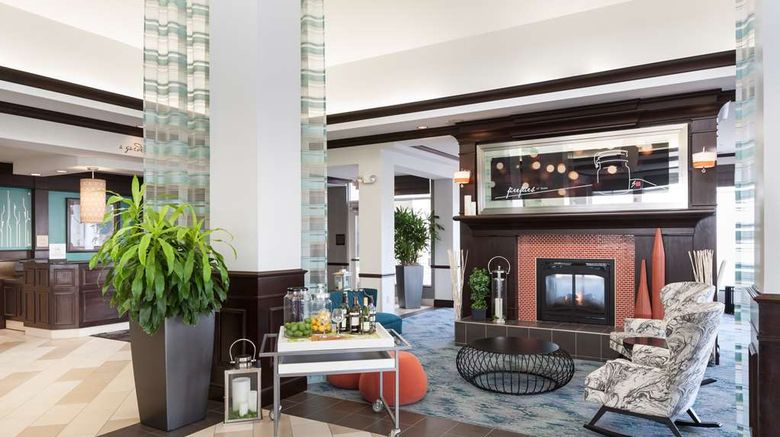 <b>Hilton Garden Inn Cincinnati/Mason Lobby</b>. Images powered by <a href="https://iceportal.shijigroup.com/" title="IcePortal" target="_blank">IcePortal</a>.