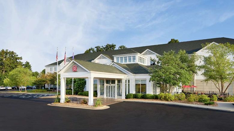 Hilton Garden Inn Cincinnati Northeast Exterior. Images powered by <a href="https://iceportal.shijigroup.com" target="_blank" rel="noopener">Ice Portal</a>.