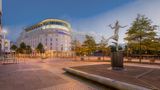<b>Hilton Cardiff Exterior</b>. Images powered by <a href="https://iceportal.shijigroup.com/" title="IcePortal" target="_blank">IcePortal</a>.