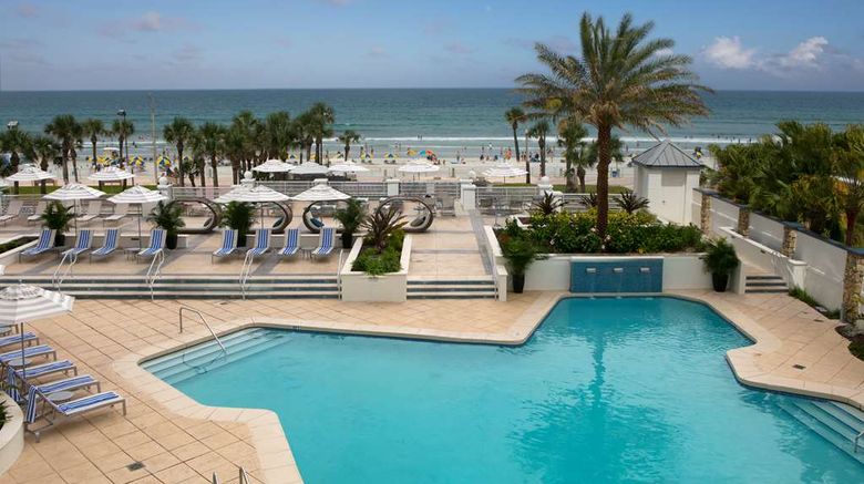 <b>Hilton Daytona Beach Oceanfront Resort Pool</b>. Images powered by <a href="https://iceportal.shijigroup.com/" title="IcePortal" target="_blank">IcePortal</a>.