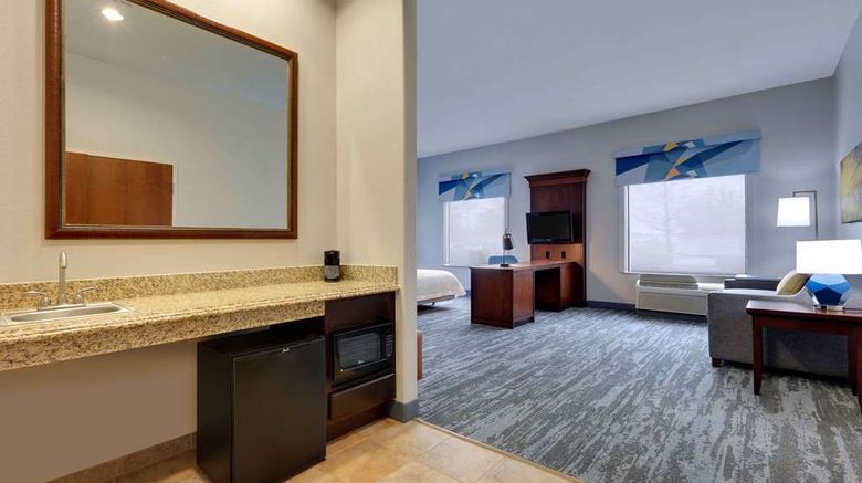<b>Hampton Inn & Sts Dallas Arlington South Room</b>. Images powered by <a href="https://iceportal.shijigroup.com/" title="IcePortal" target="_blank">IcePortal</a>.