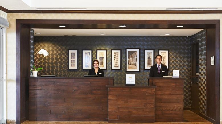 <b>DoubleTree Dallas - Market Center Lobby</b>. Images powered by <a href="https://iceportal.shijigroup.com/" title="IcePortal" target="_blank">IcePortal</a>.