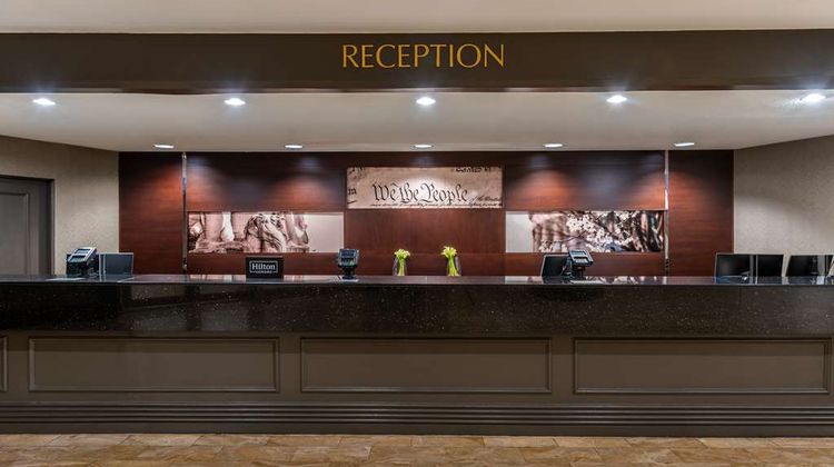 Hilton Alexandria Mark Center Lobby