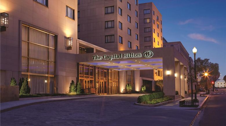 Capital Hilton Exterior. Images powered by <a href="https://iceportal.shijigroup.com" target="_blank" rel="noopener">Ice Portal</a>.