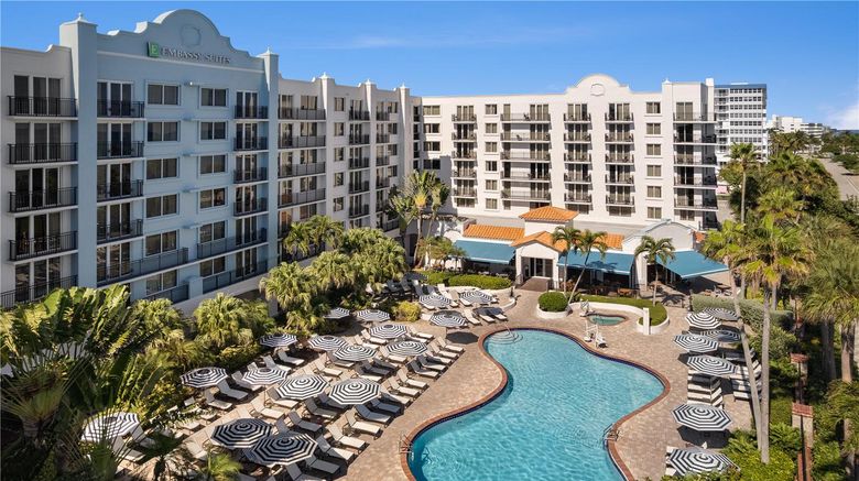 <b>Embassy Suites Deerfield Beach Resort Pool</b>. Images powered by <a href="https://iceportal.shijigroup.com/" title="IcePortal" target="_blank">IcePortal</a>.