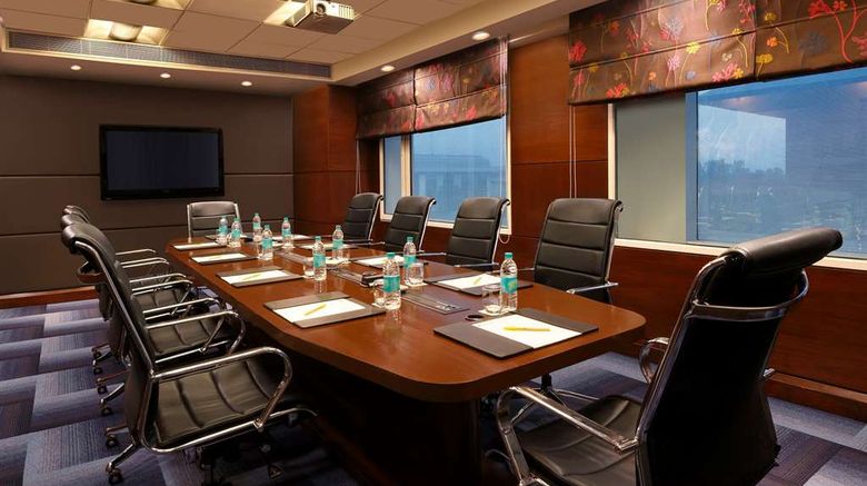 <b>Hilton Garden Inn New Delhi/Saket Meeting</b>. Images powered by <a href="https://iceportal.shijigroup.com/" title="IcePortal" target="_blank">IcePortal</a>.