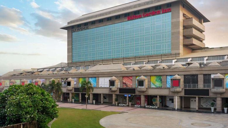<b>Hilton Garden Inn New Delhi/Saket Exterior</b>. Images powered by <a href="https://iceportal.shijigroup.com/" title="IcePortal" target="_blank">IcePortal</a>.