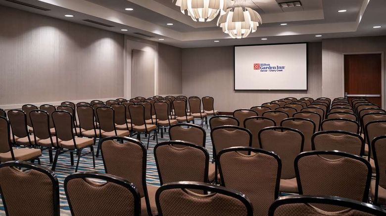 <b>Hilton Garden Inn Denver/Cherry Creek Meeting</b>. Images powered by <a href="https://iceportal.shijigroup.com/" title="IcePortal" target="_blank">IcePortal</a>.