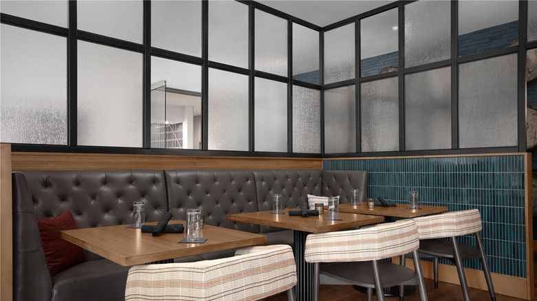 <b>Hilton Garden Inn Denver Downtown Restaurant</b>. Images powered by <a href="https://iceportal.shijigroup.com/" title="IcePortal" target="_blank">IcePortal</a>.