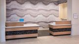 <b>Hilton Garden Inn Denver Tech Center Lobby</b>. Images powered by <a href="https://iceportal.shijigroup.com/" title="IcePortal" target="_blank">IcePortal</a>.