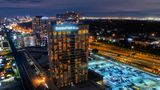 <b>DoubleTree Hotel Dallas-Campbell Centre Exterior</b>. Images powered by <a href="https://iceportal.shijigroup.com/" title="IcePortal" target="_blank">IcePortal</a>.
