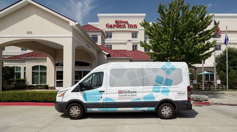 <b>Hilton Garden Inn DFW North Grapevine Exterior</b>. Images powered by <a href="https://iceportal.shijigroup.com/" title="IcePortal" target="_blank">IcePortal</a>.