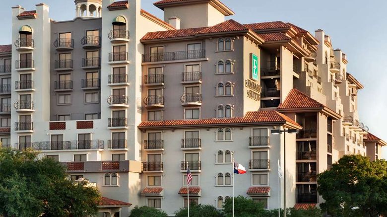 <b>Embassy Suites DFW Intl Arpt South Exterior</b>. Images powered by <a href="https://iceportal.shijigroup.com/" title="IcePortal" target="_blank">IcePortal</a>.