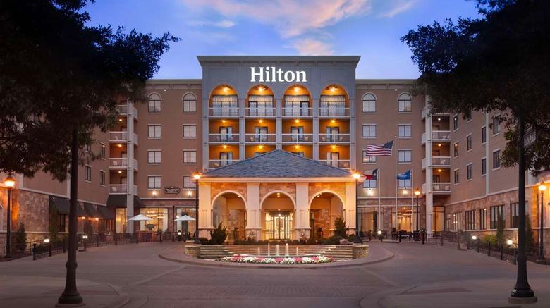 Hilton Dallas/Southlake Town Square Exterior. Images powered by <a href="https://iceportal.shijigroup.com" target="_blank" rel="noopener">Ice Portal</a>.