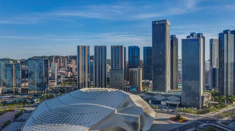 Hilton Dalian Exterior