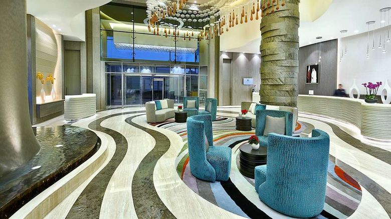<b>DoubleTree by Hilton Doha Old Town Lobby</b>. Images powered by <a href="https://iceportal.shijigroup.com/" title="IcePortal" target="_blank">IcePortal</a>.