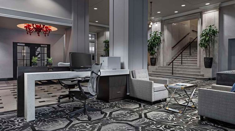 Doubletree Suites by Hilton Detroit Down Lobby