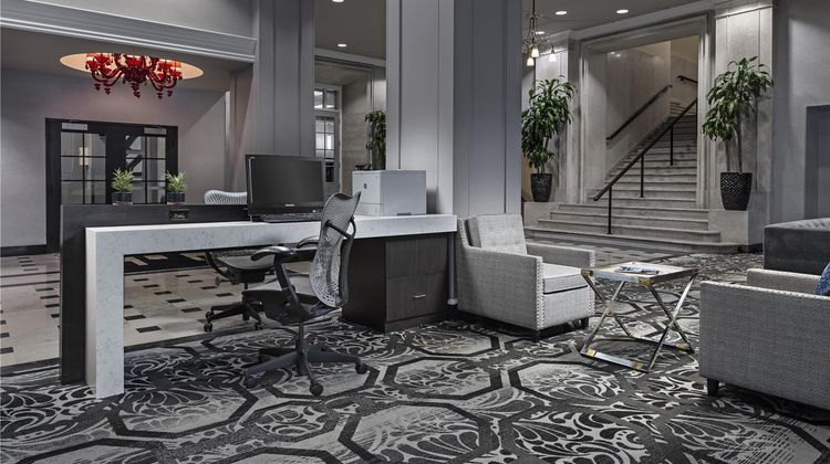 Doubletree Suites by Hilton Detroit Down Lobby