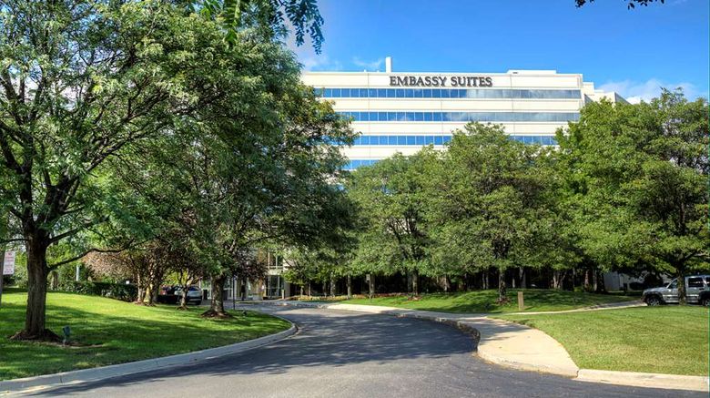 <b>Embassy Suites Troy Exterior</b>. Images powered by <a href="https://iceportal.shijigroup.com/" title="IcePortal" target="_blank">IcePortal</a>.