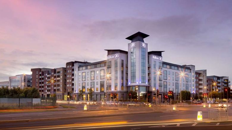 Hilton Dublin Airport Exterior. Images powered by <a href="https://iceportal.shijigroup.com" target="_blank" rel="noopener">Ice Portal</a>.