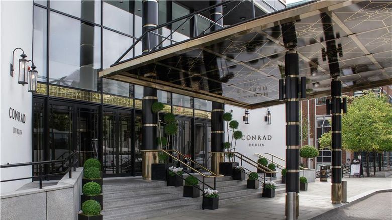 <b>Conrad Dublin Exterior</b>. Images powered by <a href="https://iceportal.shijigroup.com/" title="IcePortal" target="_blank">IcePortal</a>.