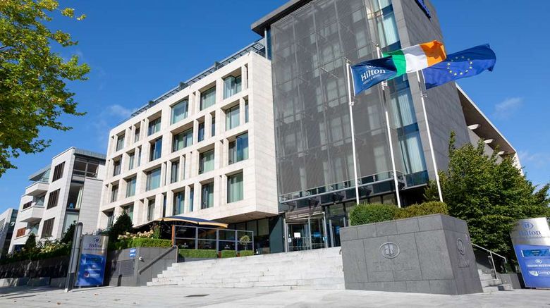 Hilton Dublin Kilmainham Exterior. Images powered by <a href="https://iceportal.shijigroup.com" target="_blank" rel="noopener">Ice Portal</a>.